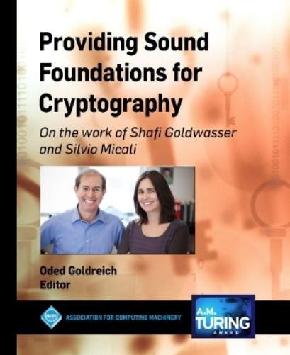 Oded Goldreich Providing Sound Foundations for Cryptograp (Hardback) (UK IMPORT)