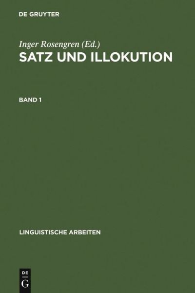 Satz Und Illokution