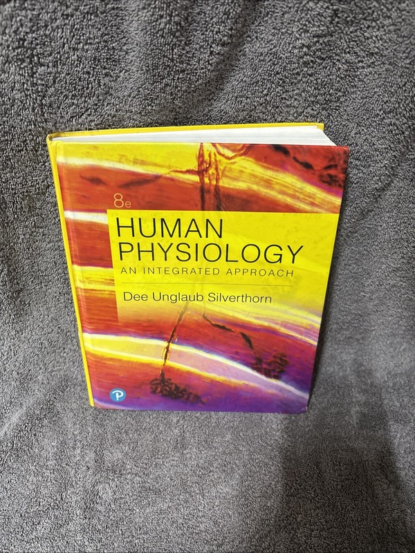 Human Physiology: An Integrated – Hardcover, by Silverthorn Dee – GOOD