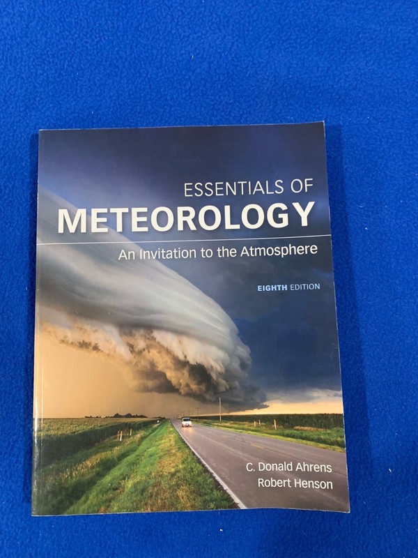 Essentials of Meteorology: An Invitation to the Atmosphere (PB, 8th ed) VG gallery