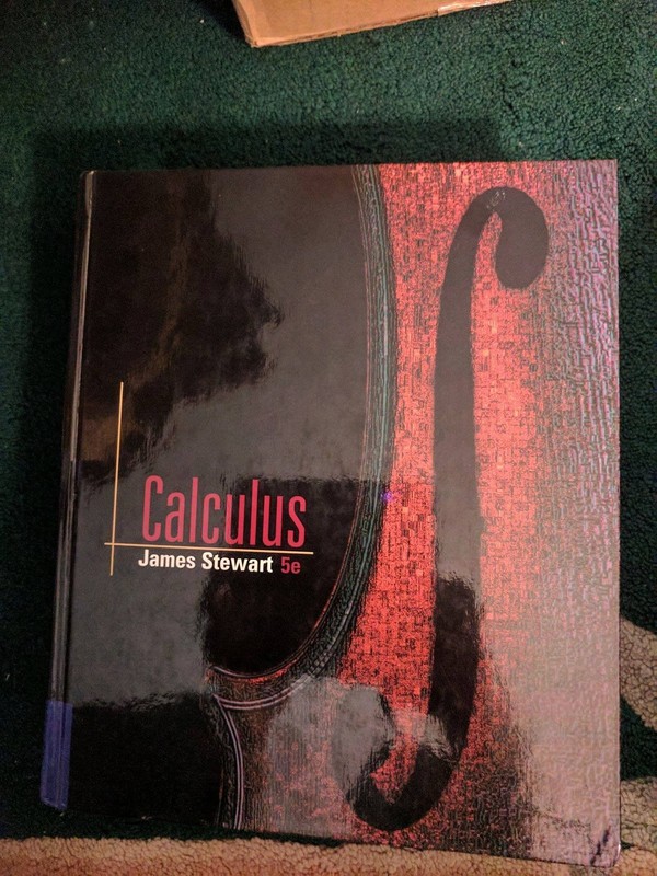 Calculus, 5th Edition – hardcover Stewart, James