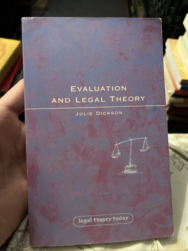 Julie Dickson Evaluation and Legal Theory (Paperback) (UK IMPORT)