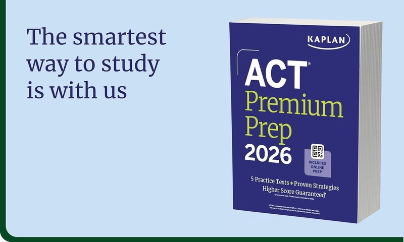 BRAND NEW ACT Premium Prep 2026 Paperback Kaplan Test Practice Review Book gallery