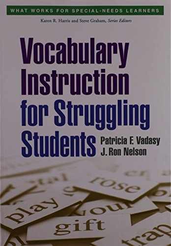Vocabulary Instruction for - Paperback, by Vadasy Patricia F.; - Very Good
