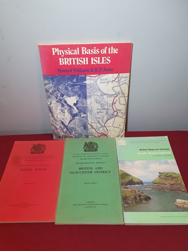 British Regional Geology Guides – Diagrams Of Material Layers