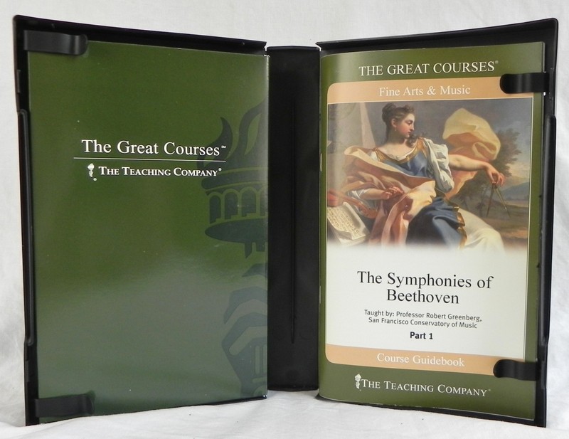 "The Symphonies of Beethoven" CD Sets (Parts 1-2-3-4) + Guidebooks, Great Course gallery