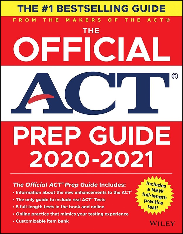 The Official Act Prep Guide 2020 – 2021, (Book + 5 Practice Tests + Bonus On…