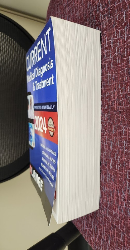 Current Medical Diagnosis & Treatment 2024 by Papadakis SC G McGraw Hill gallery
