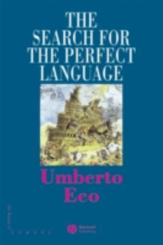 The Search for the Perfect Language;- hardcover, 9780631174653, Umberto Eco, new