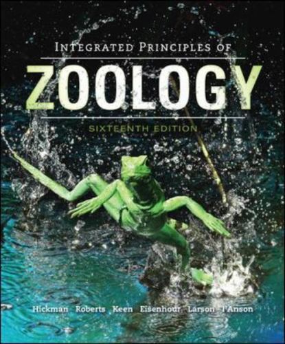 Integrated Principles of Zoology by Cleveland P. Hickman Jr., Helen I’Anson,…