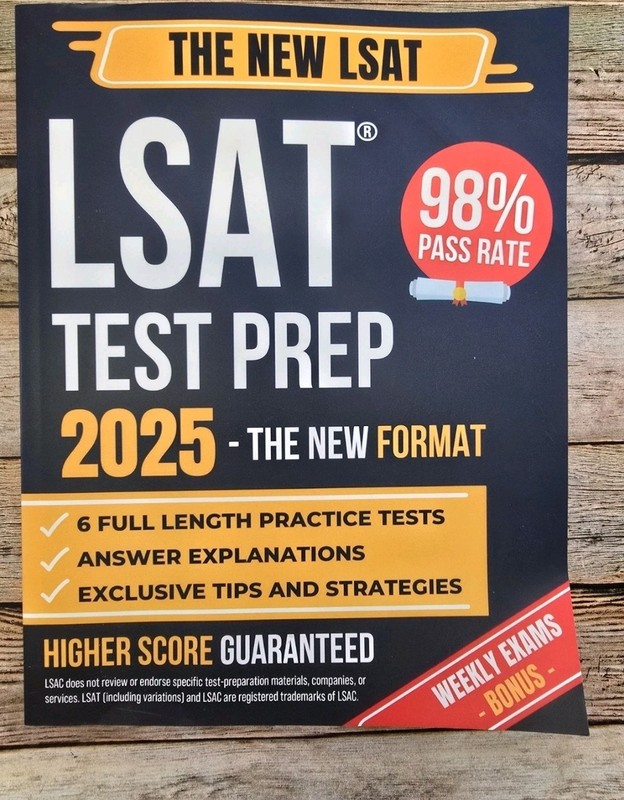 LSAT Test Prep 2025 Book The NEW Ethan sterling 6 Full practice test NEW