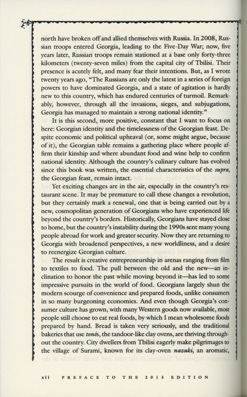 GEORGIAN FEAST Georgian Cuisine Food History Travel Darra Goldstein New Preface gallery