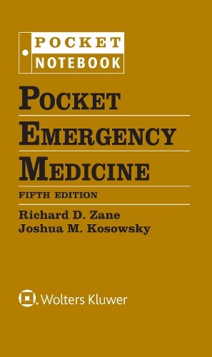 Richard D. Zane Pocket Emergency Medicine (Loose-Leaf Book) (UK IMPORT)