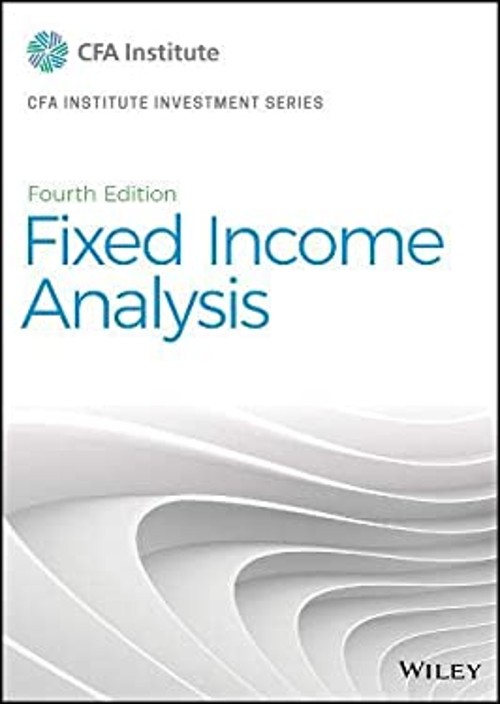 Fixed Income Analysis Hardcover Donald J., Adams, James F. Smith