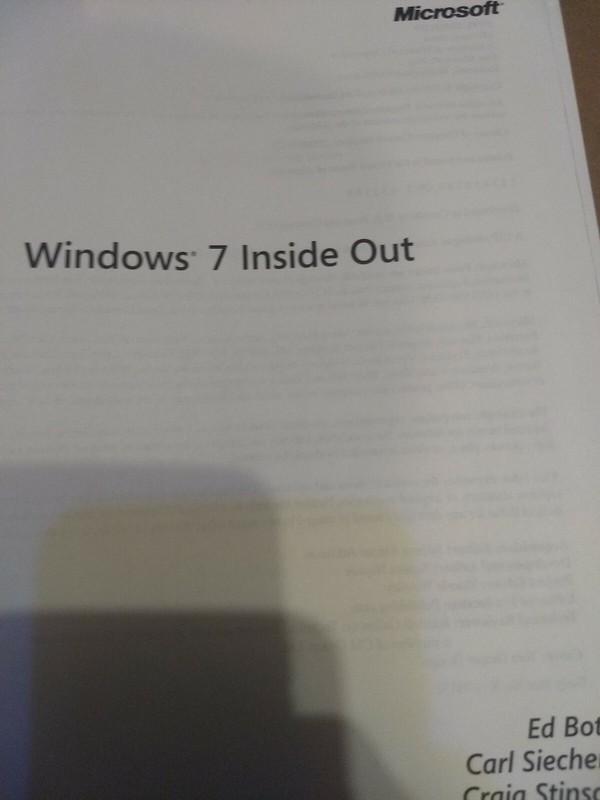 Troubleshooting Windows 7 Inside Out gallery