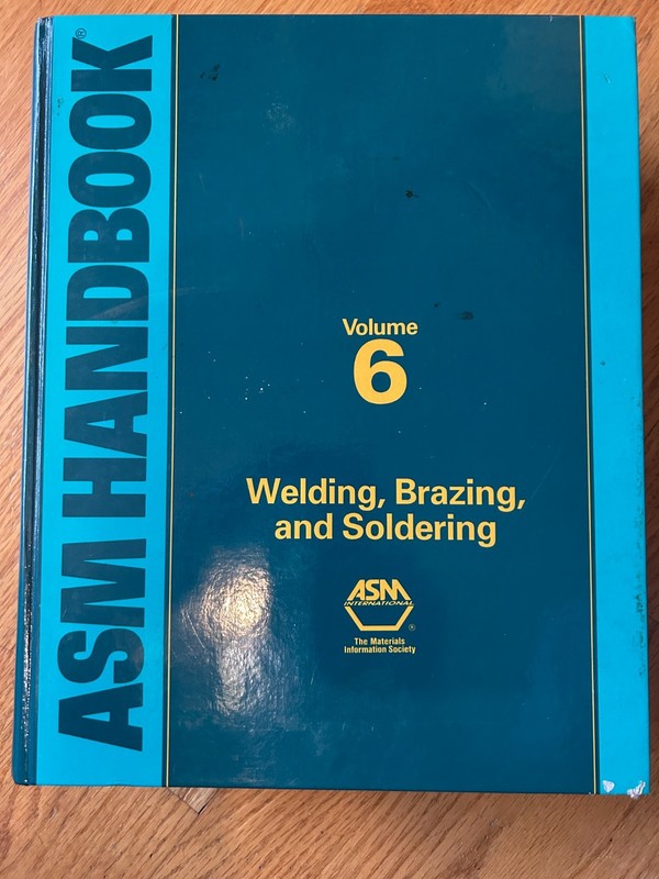 ASM Handbook, Volume 6: Welding, Brazing, and Soldering