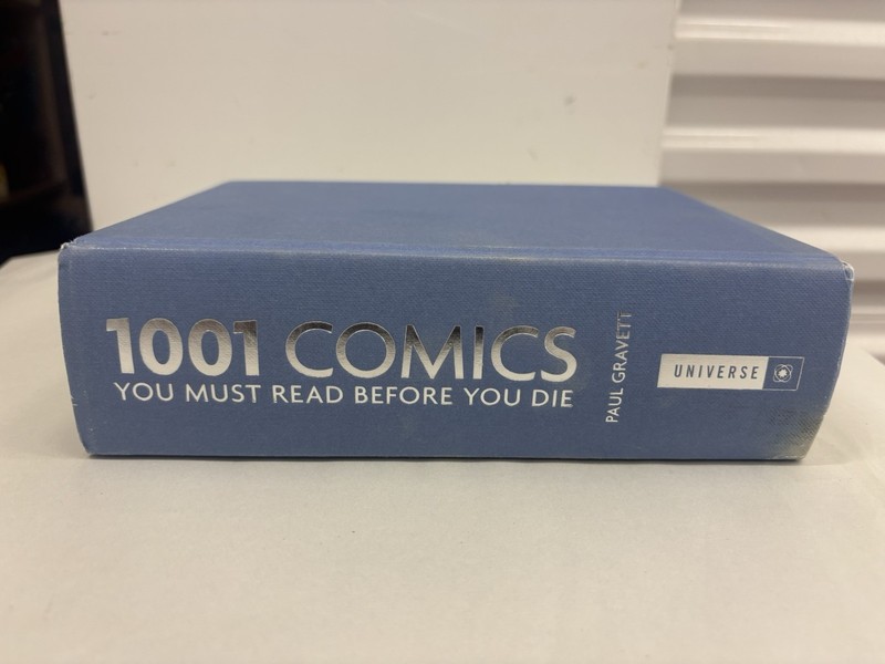 1001 Comics You Must Read Before You Die HC Paul Gravett Universe Hardcover Book
