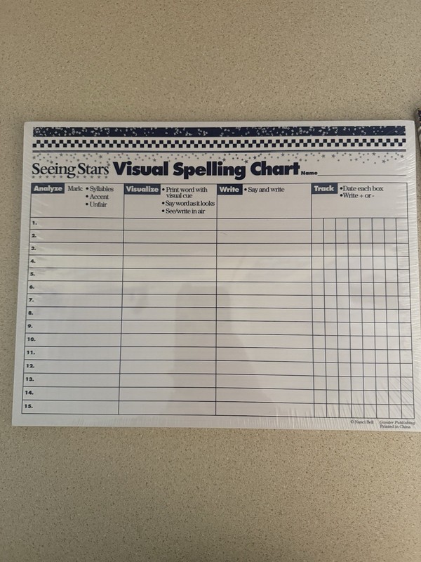 Seeing Stars Support Materials, Checklists gallery