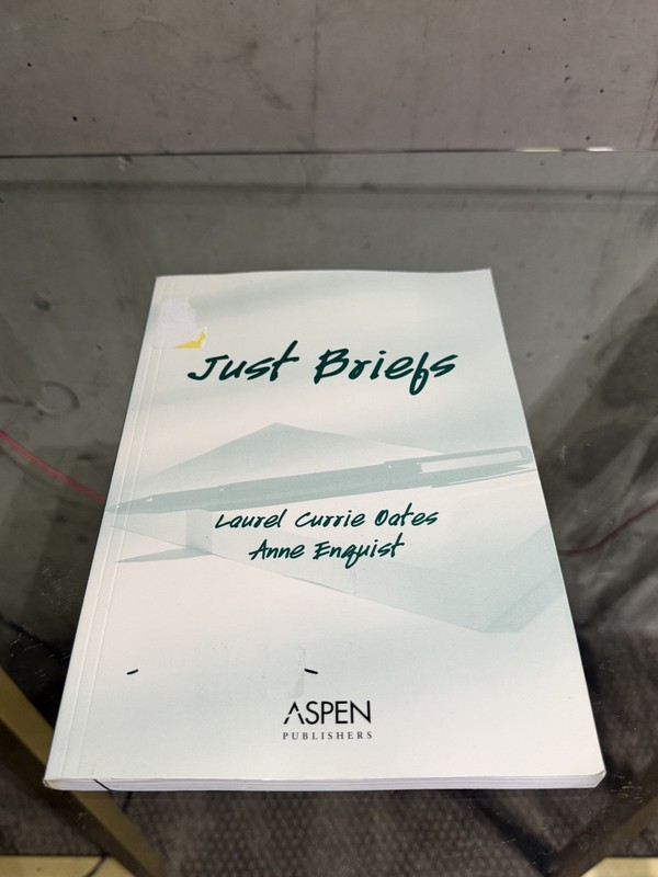 Just Briefs by Anne Enquist and Laurel Currie Oates (2002, Trade Paperback)