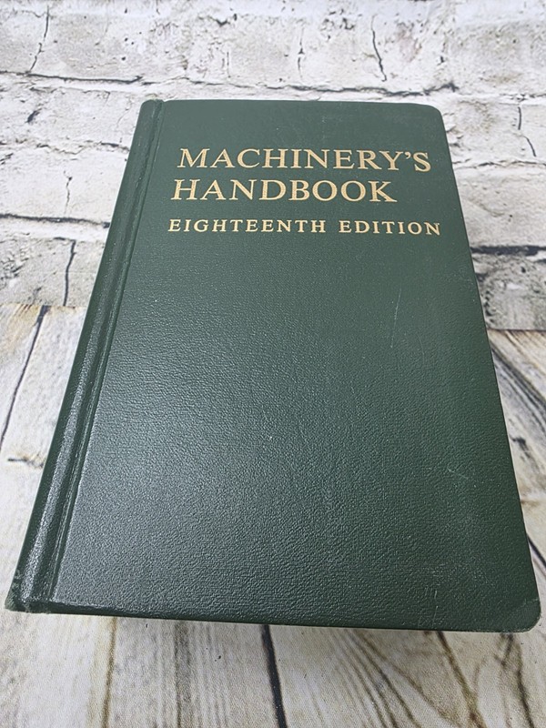Machinery's Handbook 18th Edition 1969 Edition Vintage Soft Cover gallery